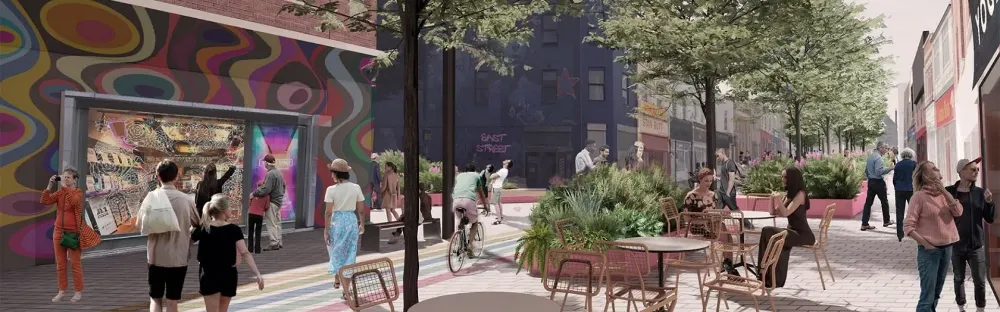 McGregor Coxall - East Street Renewal Project Tile